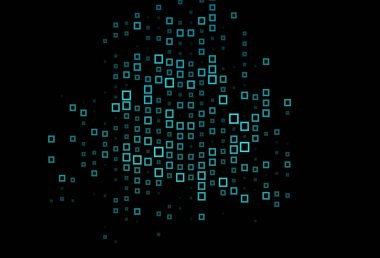 Dikdörtgenli koyu mavi vektör arkaplanı.