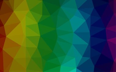 renkli çokgen mozaik arkaplan, vektör illüstrasyonu