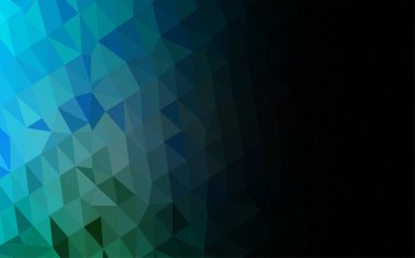 Çokgen arkaplanın düşük poligonal tasarımı, vektör illüstrasyonu