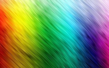 Farklı şekil ve renklerdeki bulanık dalgalı çizgiler. Gradyanı olan belirsiz soyut bir illüstrasyon.