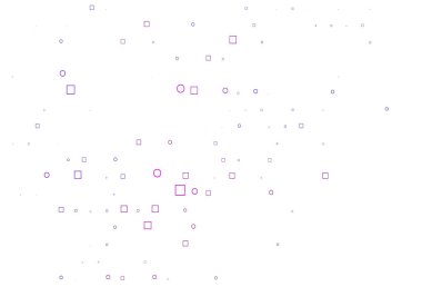 Dairesel, dikdörtgenli hafif Mor vektör arkaplanı.