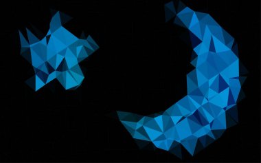 Üçgen vektör arkaplan. Modern resimleme  