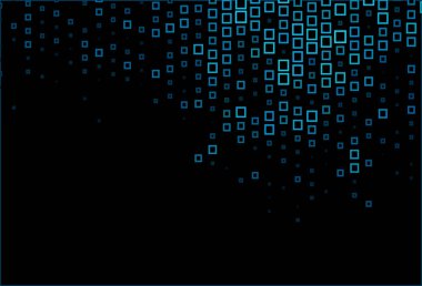 Dikdörtgenli koyu mavi vektör arkaplanı.