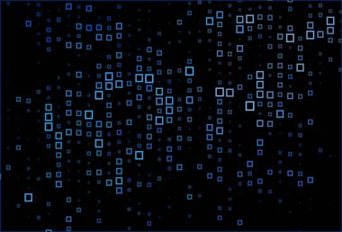 Çizgiler, dikdörtgenler ile koyu mavi vektör düzeni.