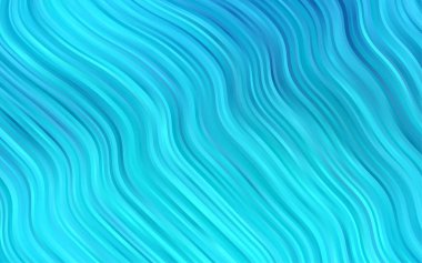 Farklı şekil ve renklerdeki bulanık dalgalı çizgiler. Gradyanı olan belirsiz soyut bir illüstrasyon.