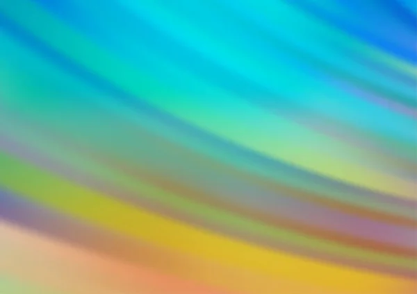 Lignes Floues Aux Couleurs Vives Une Vague Illustration Abstraite Avec — Image vectorielle