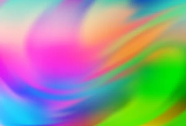 Licht Multicolor Rainbow Vector Abstracte Heldere Textuur — Stockvector