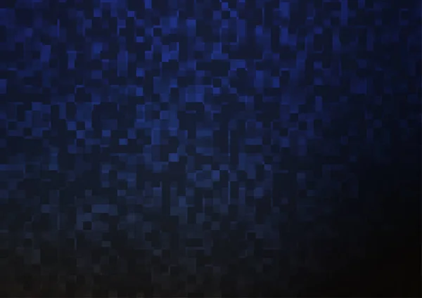 Donker Blue Vectorachtergrond Met Rechthoeken Vierkanten — Stockvector
