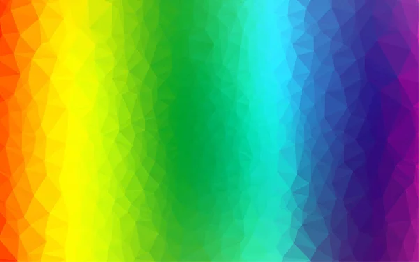 彩色多边形马赛克背景 矢量图解 — 图库矢量图片