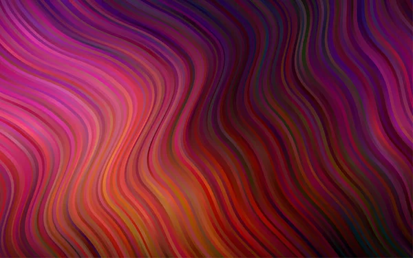 Lignes Ondulées Floues Différentes Formes Couleurs Une Vague Illustration Abstraite — Image vectorielle