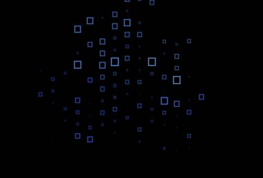 Dikdörtgenli koyu mavi vektör arkaplanı.