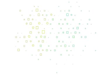 Açık Çokrenkli, Gökkuşağı vektör arkaplanı noktalı, benekli, küplü.