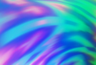 Açık Çokrenkli, Gökkuşağı vektörü bulanık desen.