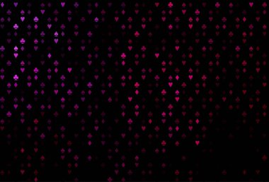 Kumar sembolleriyle koyu mor vektör örtüsü.