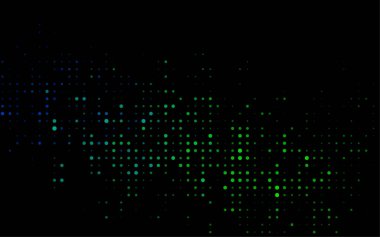 Noktalar ve çizgilerle soyut arkaplan