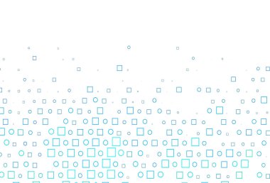 Dairesel benekli hafif Mavili vektör düzeni, küpler.