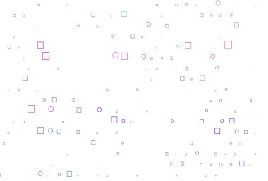 Işık Çokrenkli, Gökkuşağı vektör arkaplanı daireler, dikdörtgenler.