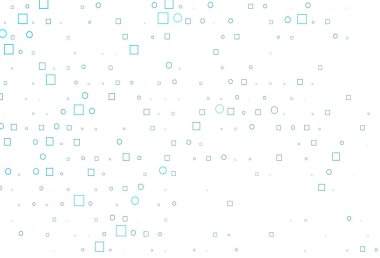 Noktalı, noktalı, küplü hafif Mavili vektör arkaplanı.