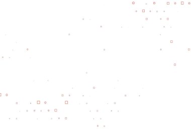 Noktalı, noktalı, küplü hafif Turuncu vektör arkaplanı.