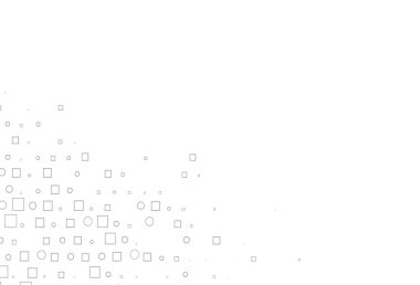 Açık Gümüş, daireyle gri vektör örtüsü, küplerle.