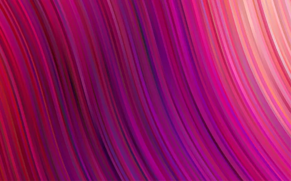 異なる形状や色のぼやけた波線 グラデーションのある曖昧な抽象的なイラスト — ストックベクタ