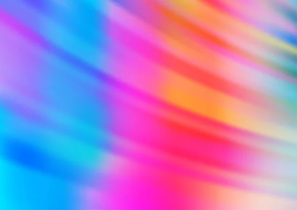 Garis Kabur Dengan Warna Yang Cerah Sebuah Ilustrasi Abstrak Samar - Stok Vektor