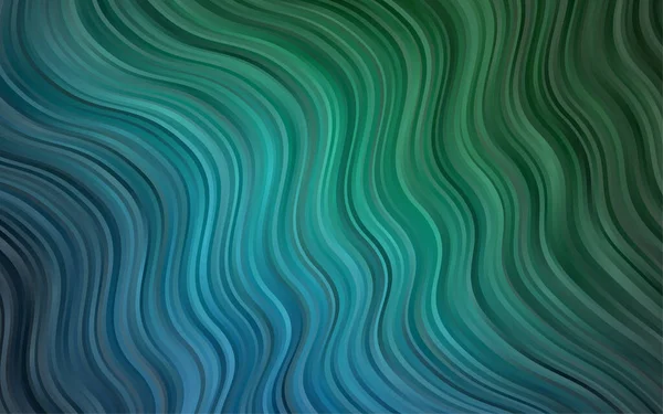 Lignes Ondulées Floues Différentes Formes Couleurs Une Vague Illustration Abstraite — Image vectorielle