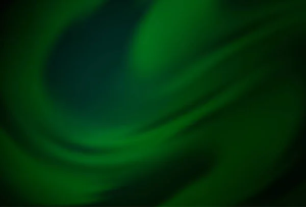 Dark Green Vecteur Flou Brillance Texture Abstraite — Image vectorielle