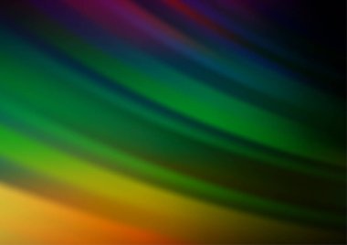 Parlak tonlu bulanık çizgiler. Gradyanı olan belirsiz bir soyut çizim. İşiniz için yepyeni bir tasarım.. 