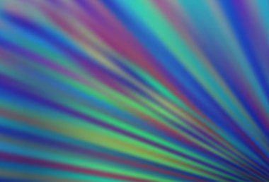 Açık Mavi, düz çizgileri olan yeşil vektör düzeni.