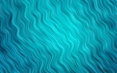 Farklı şekil ve renklerdeki bulanık dalgalı çizgiler. Gradyanı olan belirsiz soyut bir illüstrasyon.