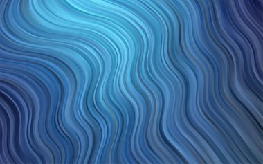 Farklı şekil ve renklerdeki bulanık dalgalı çizgiler. Gradyanı olan belirsiz soyut bir illüstrasyon.