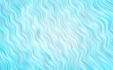 Farklı şekil ve renklerdeki bulanık dalgalı çizgiler. Gradyanı olan belirsiz soyut bir illüstrasyon.