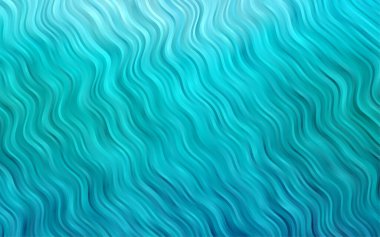 Farklı şekil ve renklerdeki bulanık dalgalı çizgiler. Gradyanı olan belirsiz soyut bir illüstrasyon.