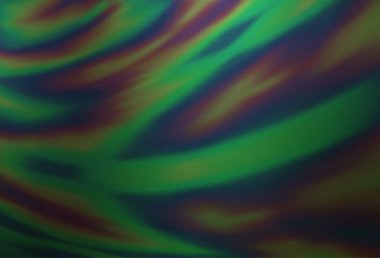 Koyu yeşil vektör soyut parlak şablon.