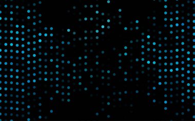 Noktalı ve daireli soyut arkaplan