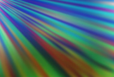 Koyu mavi, düz çizgileri olan yeşil vektör arkaplan.