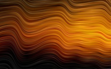 Farklı şekil ve renklerdeki bulanık dalgalı çizgiler. Gradyanı olan belirsiz soyut bir illüstrasyon.