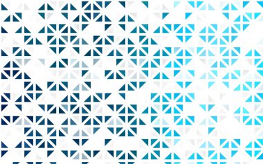 Çizgileri ve üçgenleri olan vektörsüz bir düzen. Soyut arkaplanda renkli eğimli üçgenler