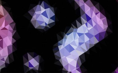 soyut vektör geometrik duvar kağıdı farklı şekiller ve renkler