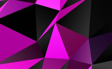 soyut modern çokgen desen, vektör illüstrasyonu