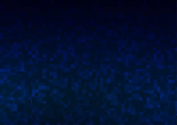 Fond Vectoriel Bleu Foncé Avec Rectangles Carrés — Image vectorielle