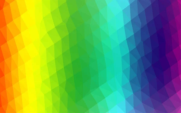 Fondo Mosaico Poligonal Colorido Ilustración Vectorial — Vector de stock