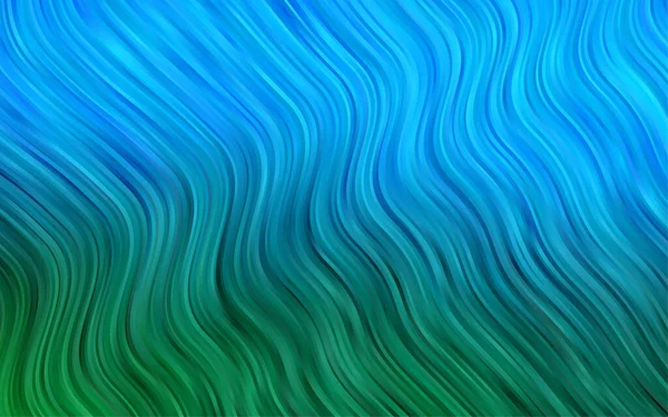 Lignes Ondulées Floues Différentes Formes Couleurs Une Vague Illustration Abstraite — Image vectorielle