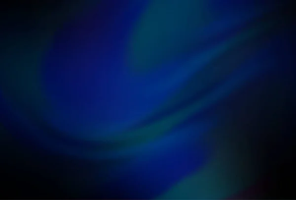 Dark Blue Vector Blurred Template — Stock Vector