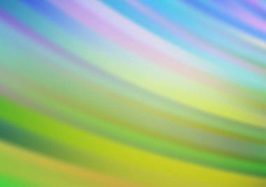 Parlak tonlu bulanık çizgiler. Gradyanı olan belirsiz bir soyut çizim. İşiniz için yepyeni bir tasarım.. 