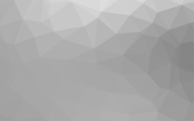 Çizgileri ve üçgenleri olan vektörsüz bir düzen. Soyut arkaplanda renkli eğimli üçgenler