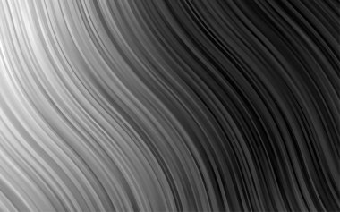 Farklı şekil ve renklerdeki bulanık dalgalı çizgiler. Gradyanı olan belirsiz soyut bir illüstrasyon.