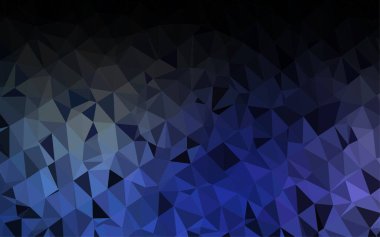 Çizgileri ve üçgenleri olan vektörsüz bir düzen. Soyut arkaplanda renkli eğimli üçgenler