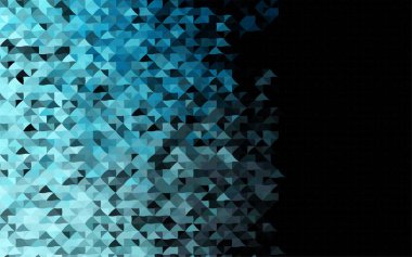 Çizgileri ve üçgenleri olan vektörsüz bir düzen. Soyut arkaplanda renkli eğimli üçgenler